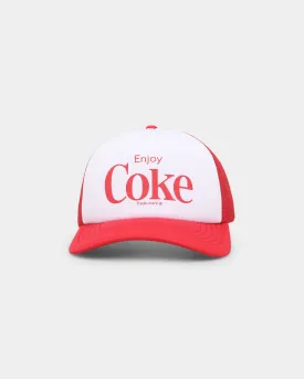 American Needle Enjoy Coke Sinclair Trucker White/Red