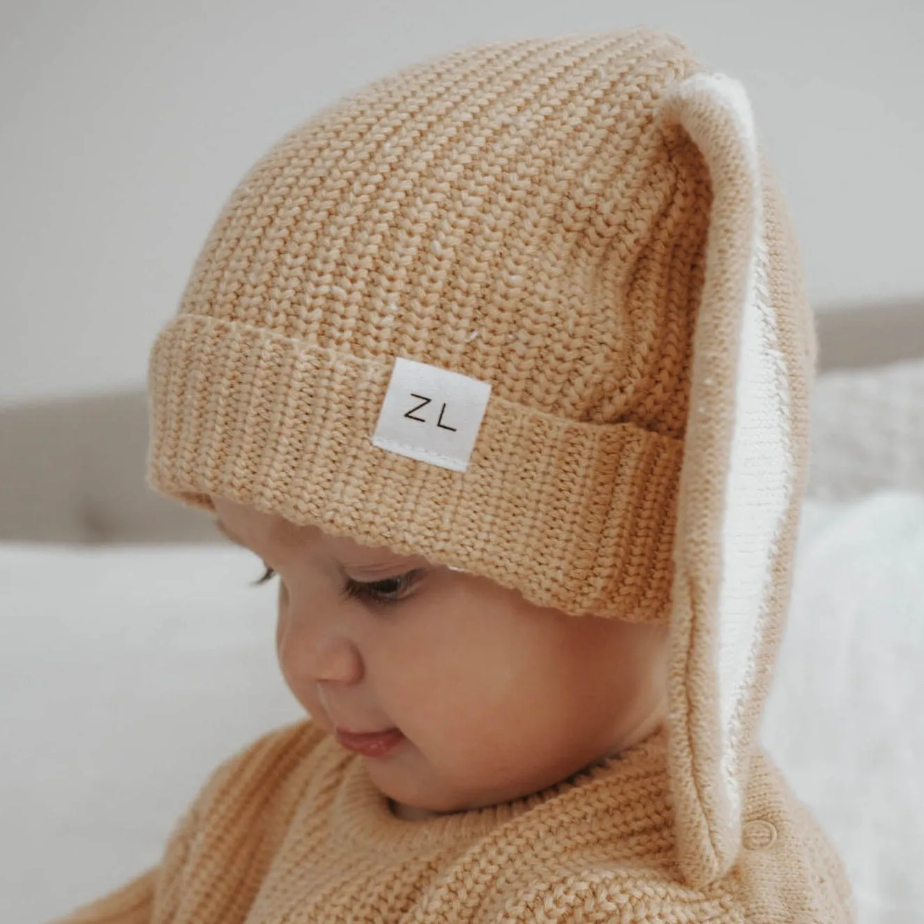 Beanie Easter | Sand Fleck