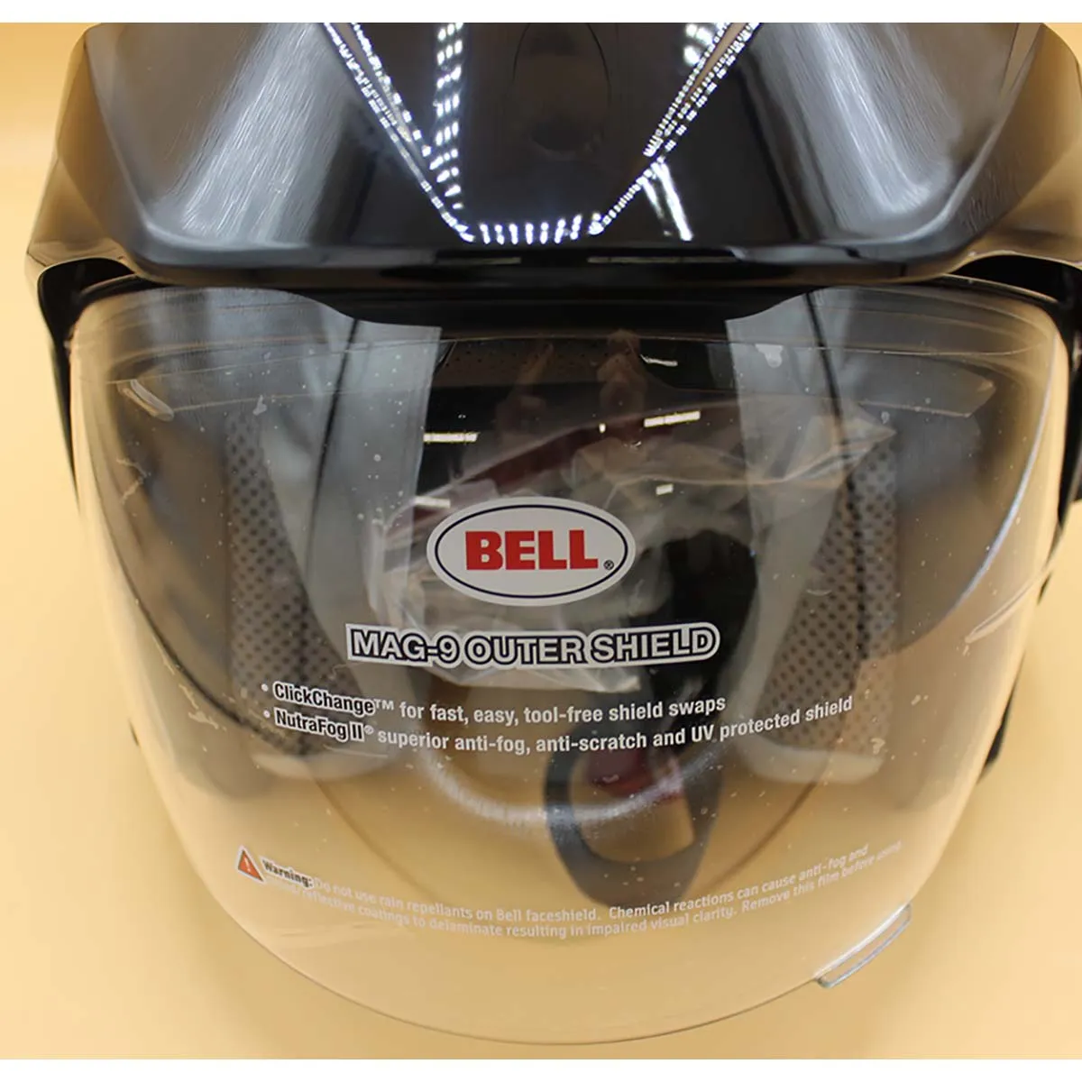 Bell Mag-9 Helmet (Gloss Black - Small)