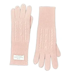 Cashmere Gloves in Baby Pink