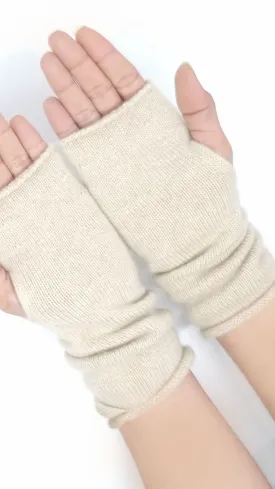 Cashmere Jersey Mittens