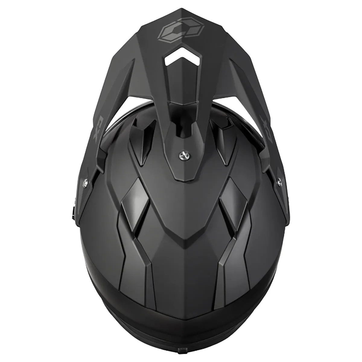 Castle X Mode Dual Sport SV Electric Snow Helmet (Matte Black - Medium)