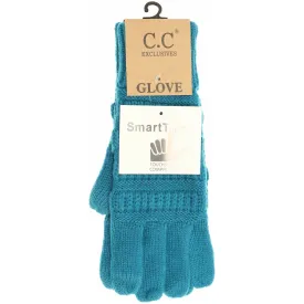 CC CABLE KNIT GLOVES