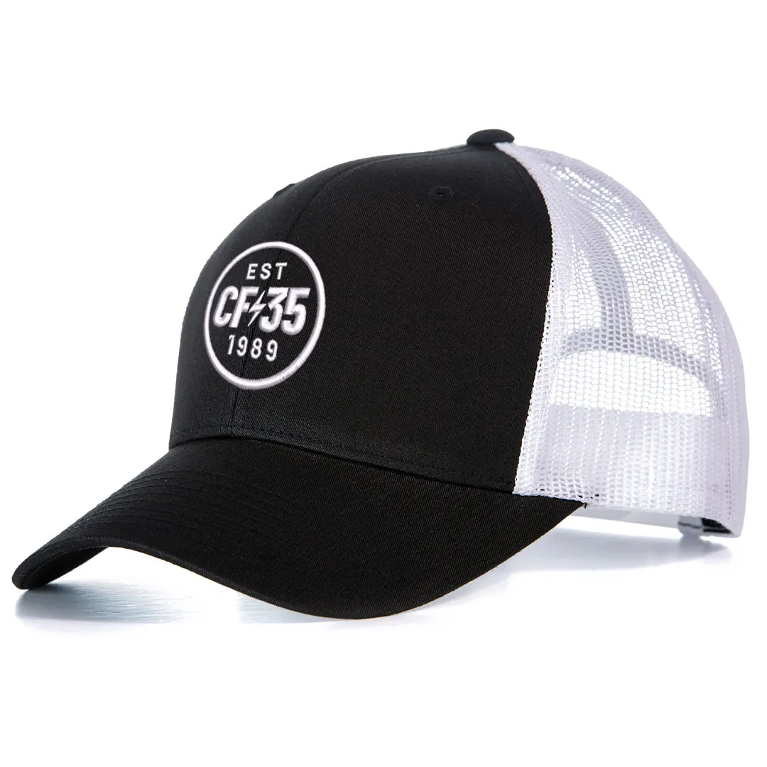 Centreforce Trucker Cap - Black/White