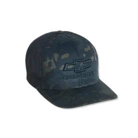 Chevrolet Bowtie Multicam Retro Trucker Cap