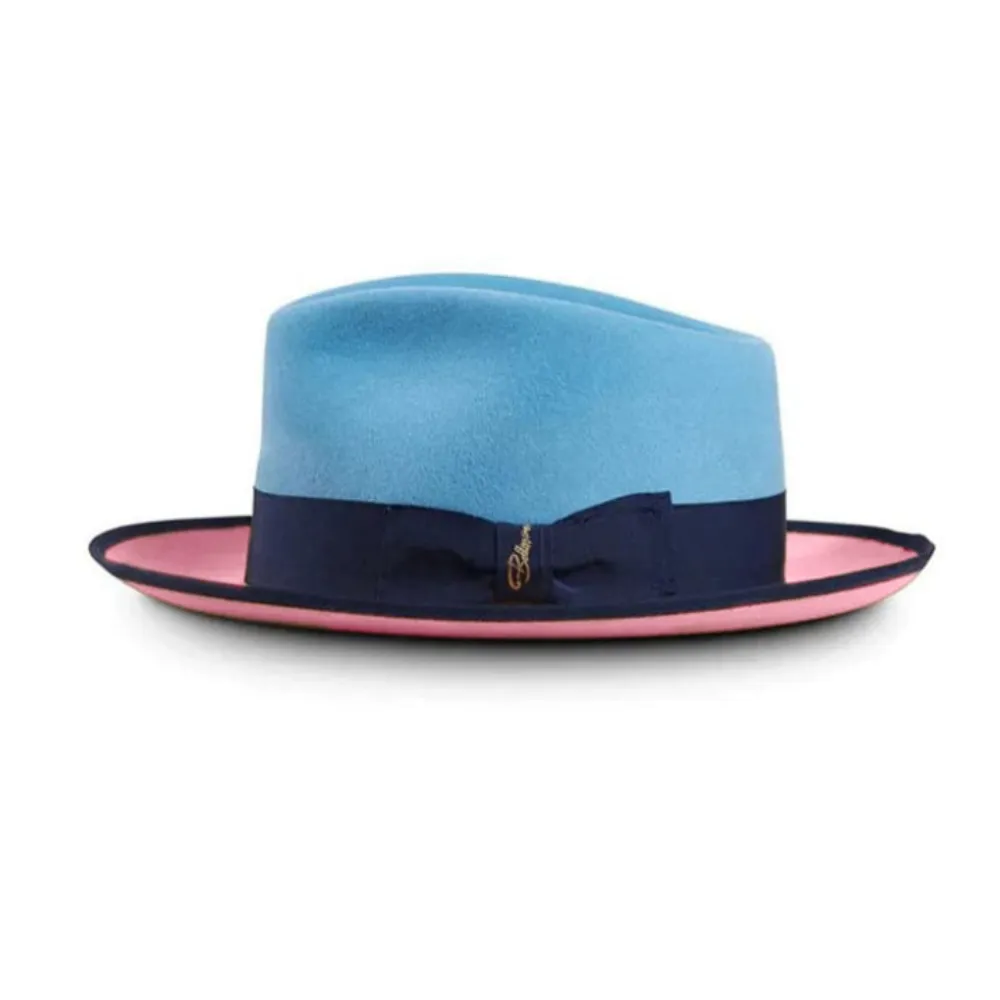 Elegant Felt Two Tone Fedora