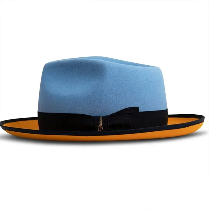 Elegant Felt Two Tone Fedora