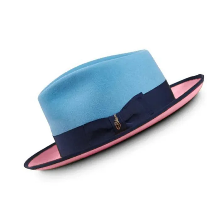 Elegant Felt Two Tone Fedora