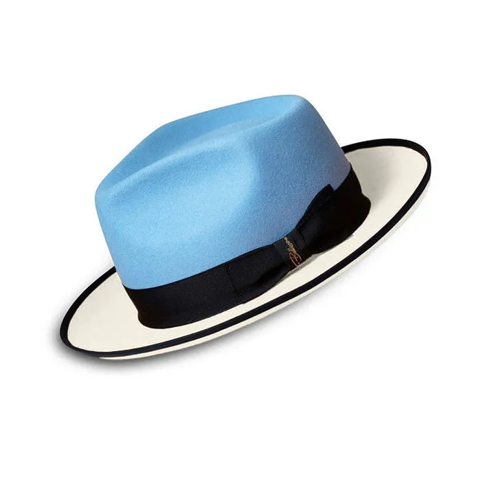 Elegant Felt Two Tone Fedora