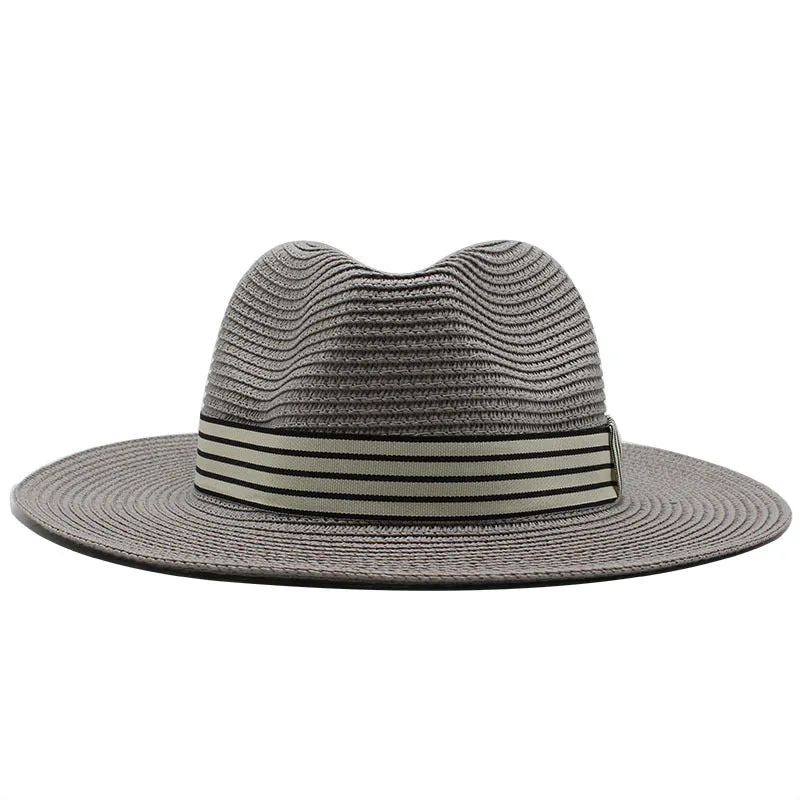 Flat Brim Straw Hat