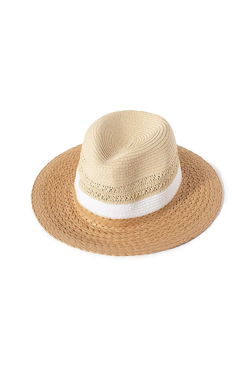 GWPN2208 - Mixed Straw Panama Hat