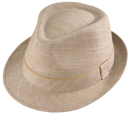 Henschel Linen/Cotton Fedora