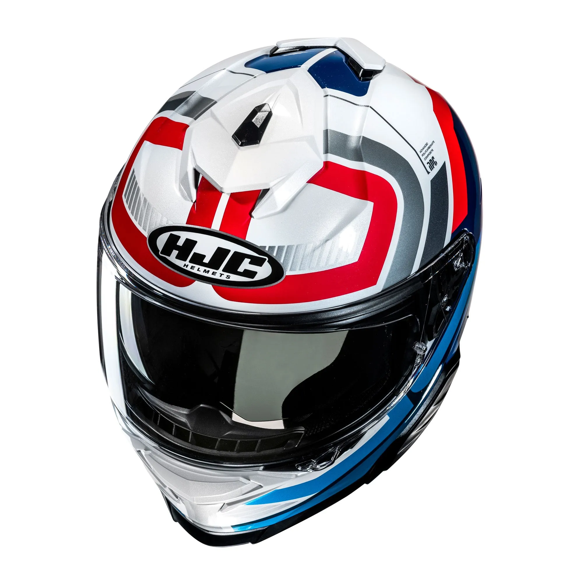 HJC i71 Viz MC21 White / Red / Blue