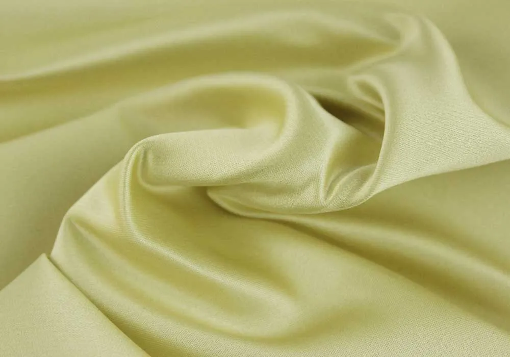 Iced Pear Silk Duchess Satin