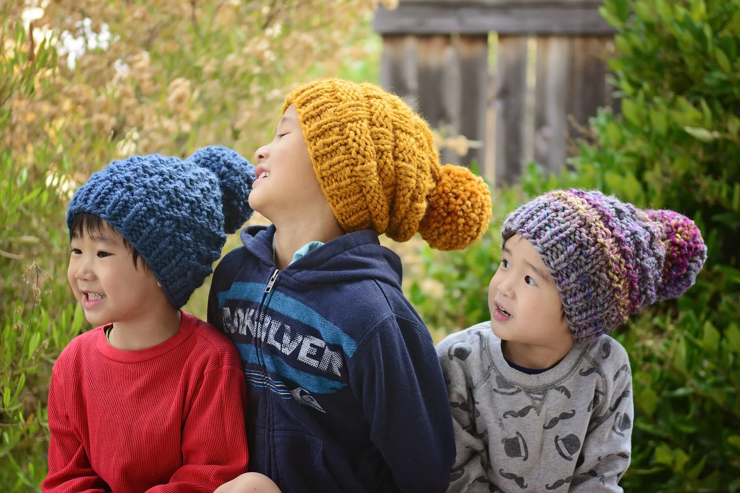 Knit Kit - Ribbed Slouch Beanie