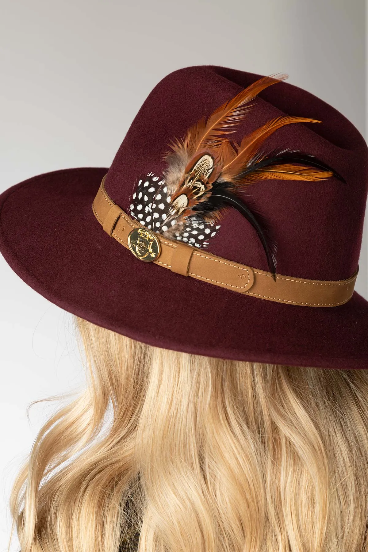 Ladies Wool Felt Hat - Danby