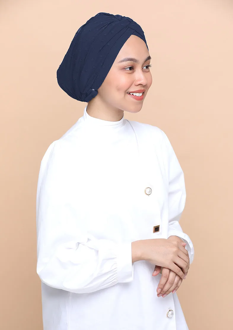 Lilmasa- Cap Shawl- Crinkled Butti Chiffon