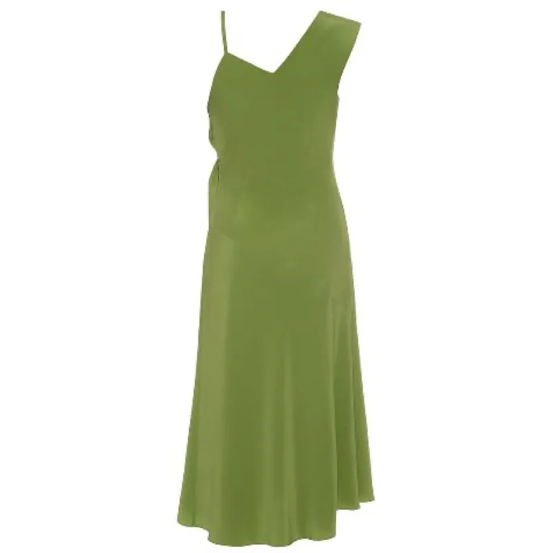 Lime Wrap Dress