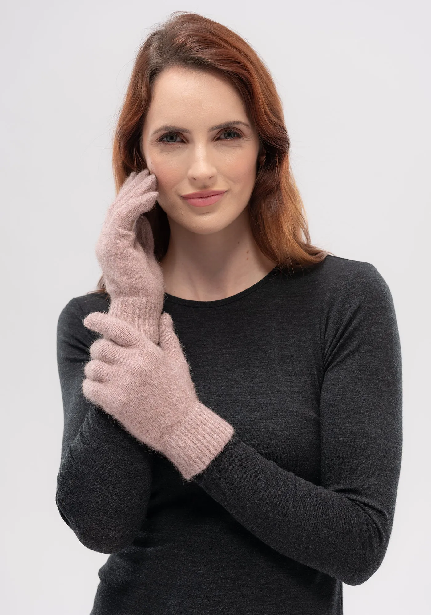 Merinomink Gloves - Merino Wool, Brushtail Possum Fibre, Silk Blend Gloves