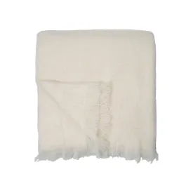 Mohair Scarf | Cream