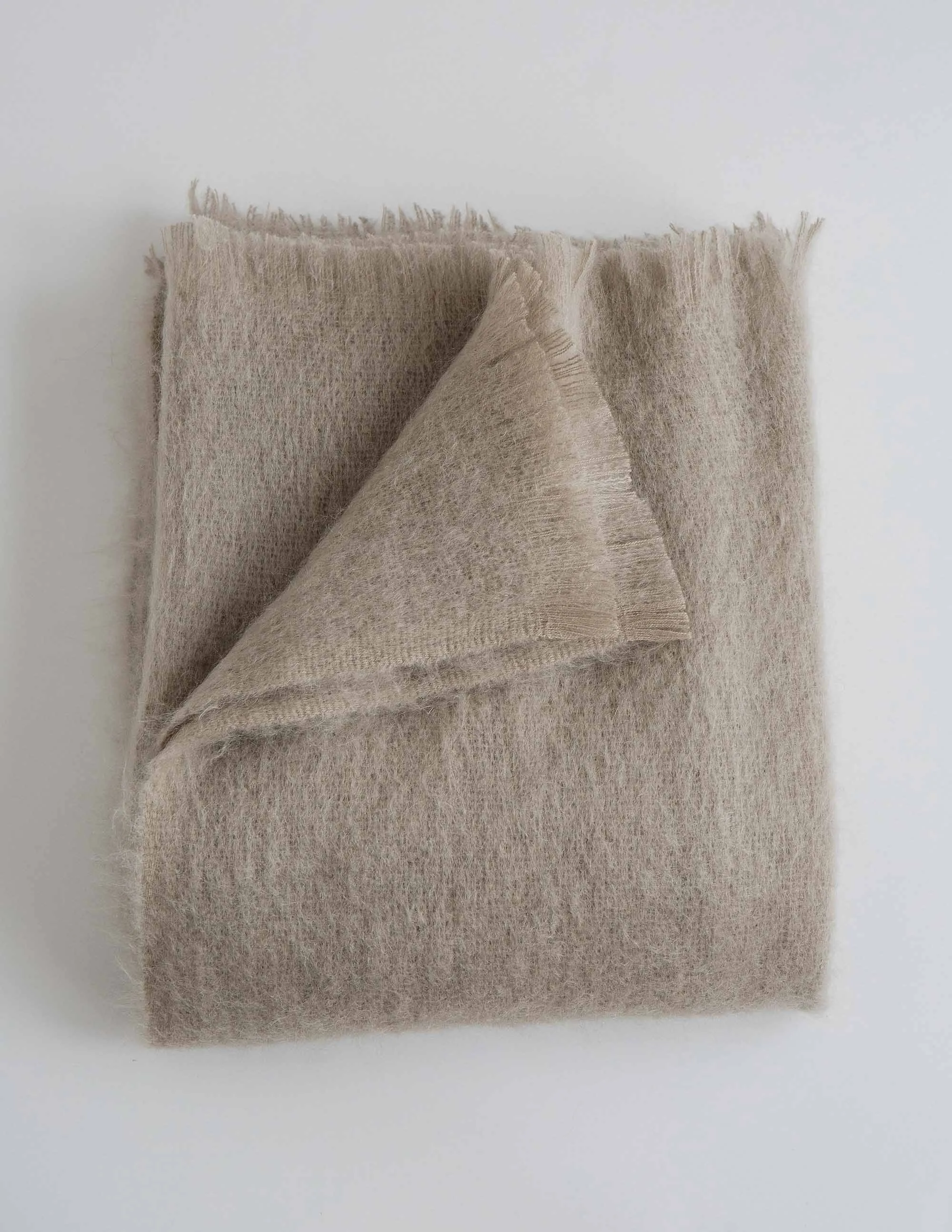 MOHAIR THROW