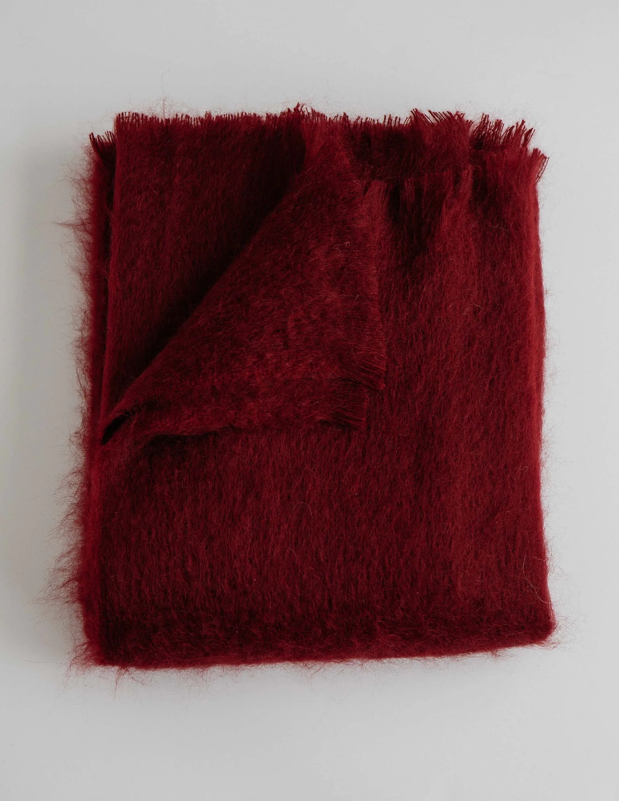 MOHAIR THROW