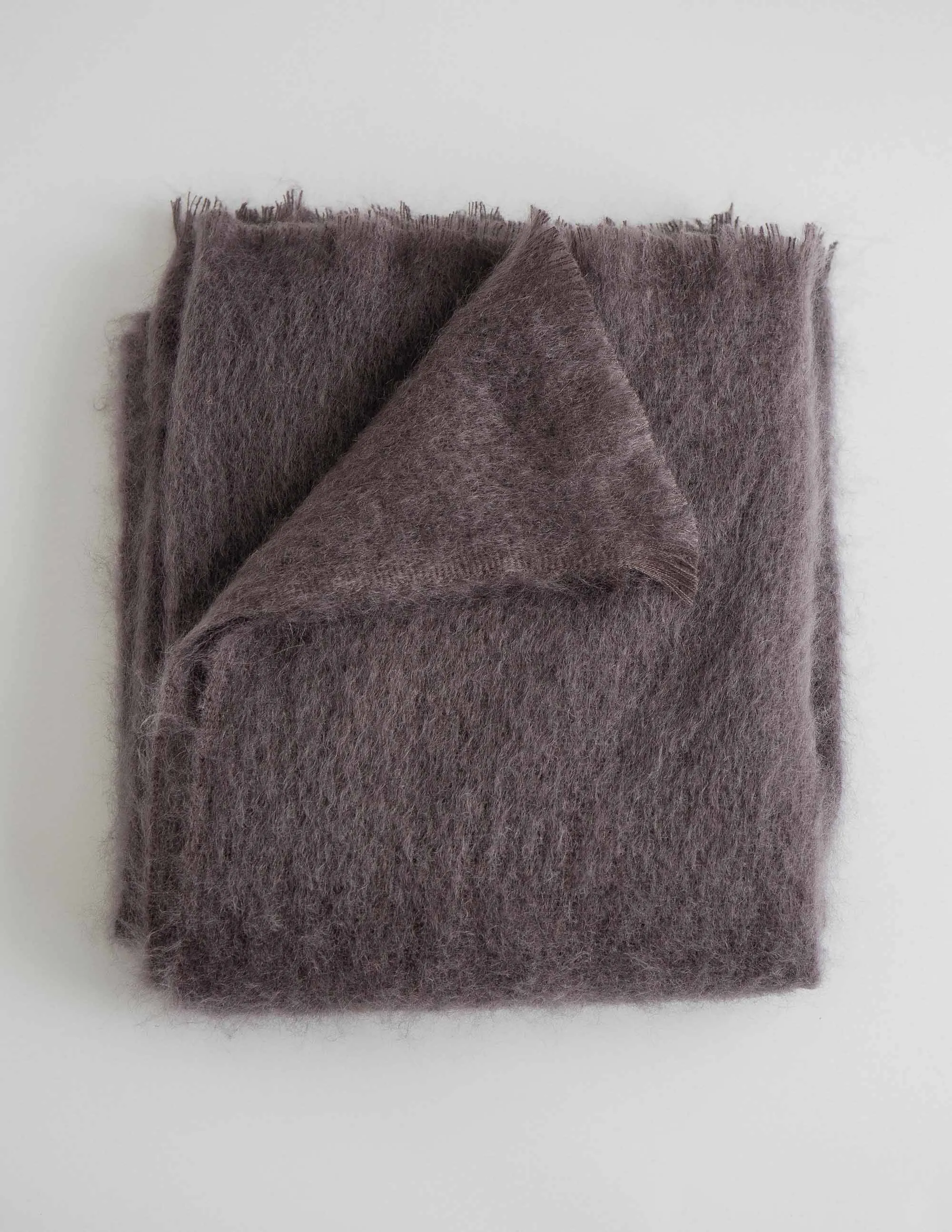 MOHAIR THROW