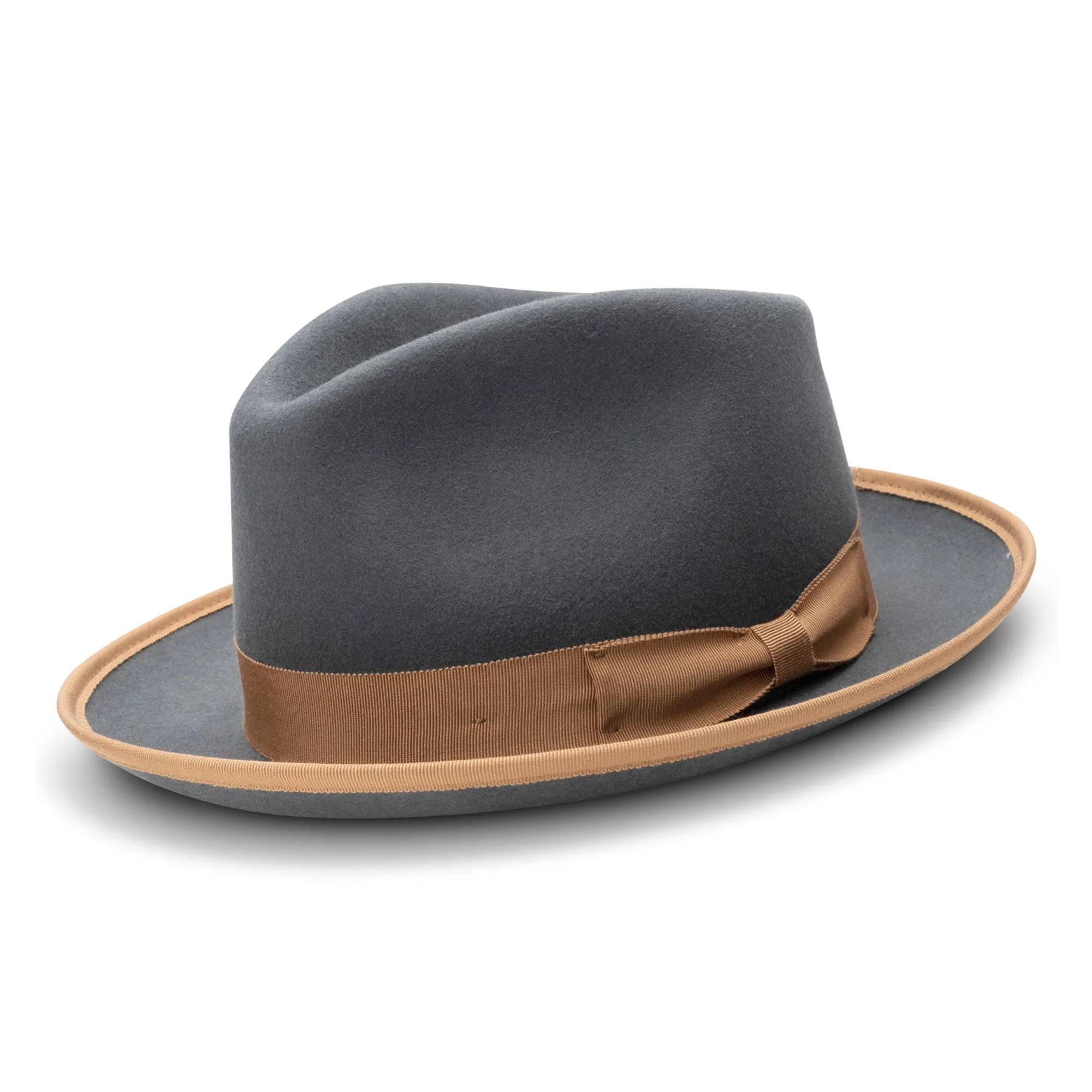 Montique Cornerstone Pinch Front Wool Fedora