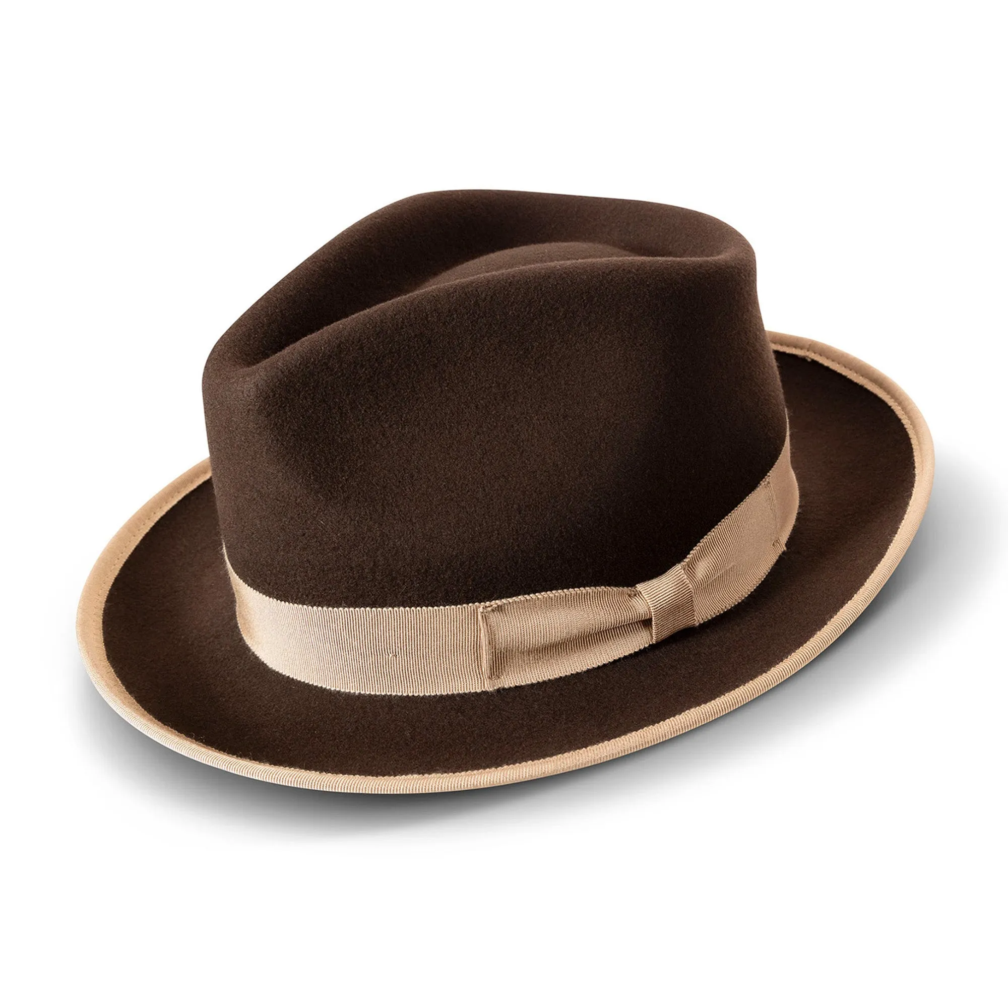 Montique Cornerstone Pinch Front Wool Fedora