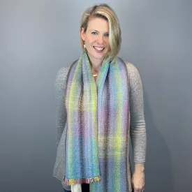 Noro Shiraito Woven Scarf Kit | Noro Shiraito & Weaving Pattern (#401)