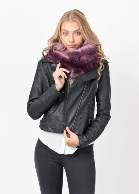 Pia Rossini Monroe  Faux Fur Snood