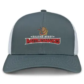 Raleigh Rattlesnakes Rugby Retro Trucker Cap