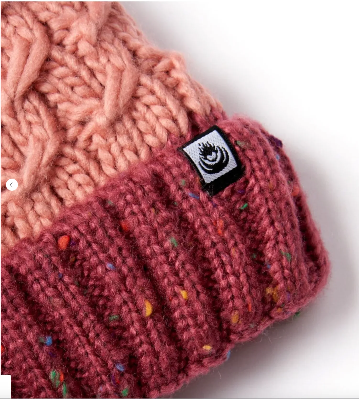 Saltrock Tiree - Bobble Hat - Pink