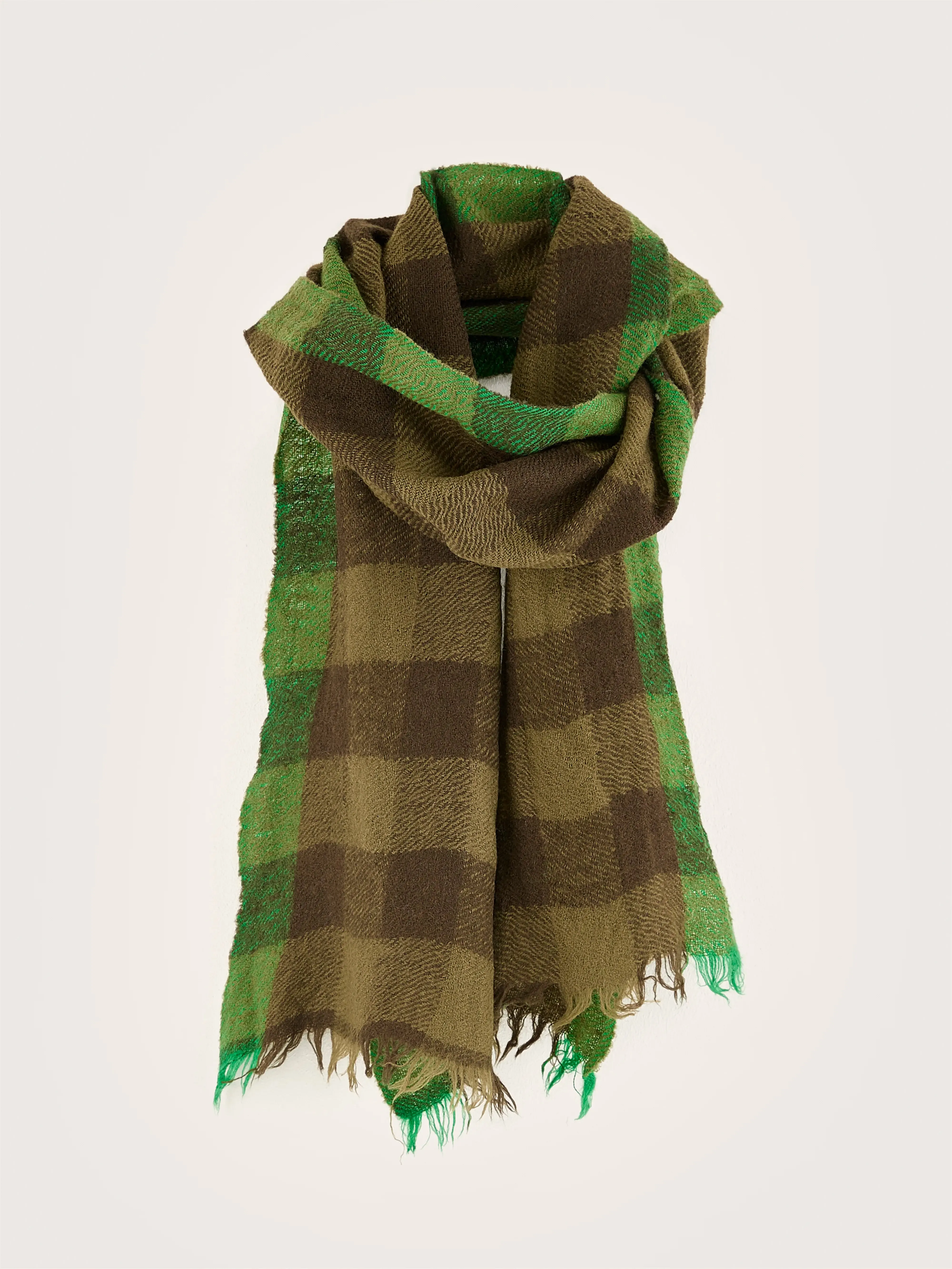 Sidiki checked scarf (242 / W / CHECK D)