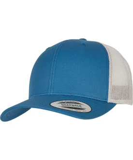 Steel Blue/Silver - Retro trucker 2-tone (6606T)