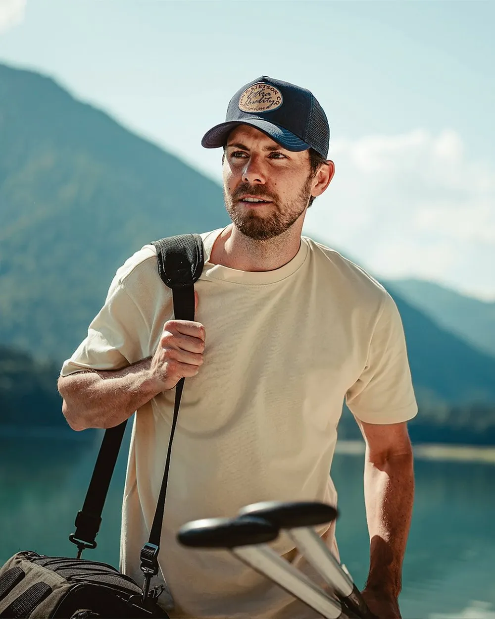 Stetson Vintage Brushed Twill Trucker Cap