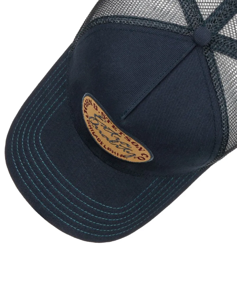 Stetson Vintage Brushed Twill Trucker Cap