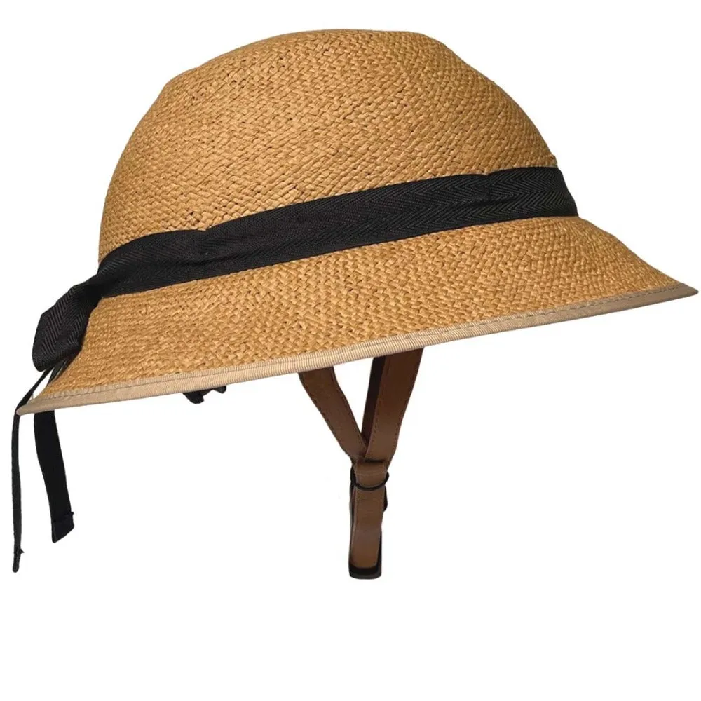 Thousand Helmet   Classic Straw Hat Helmet Cover