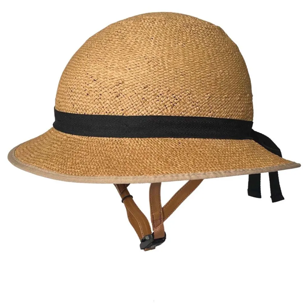 Thousand Helmet   Classic Straw Hat Helmet Cover