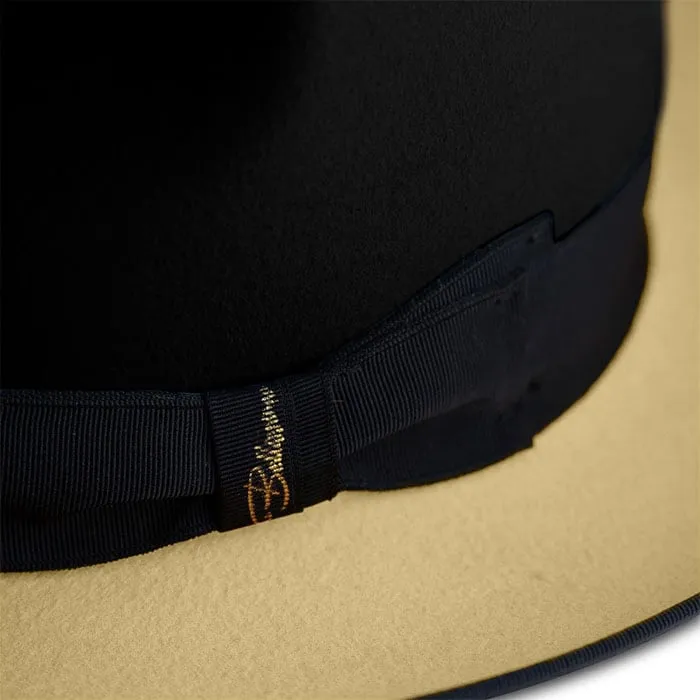 Urban Two Tone Fedora-Black Pink