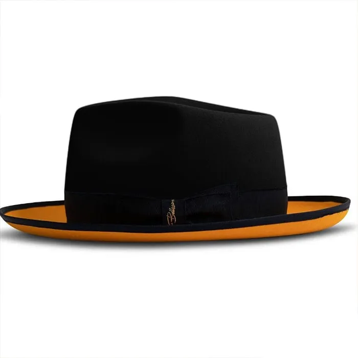 Urban Two Tone Fedora-Black Pink