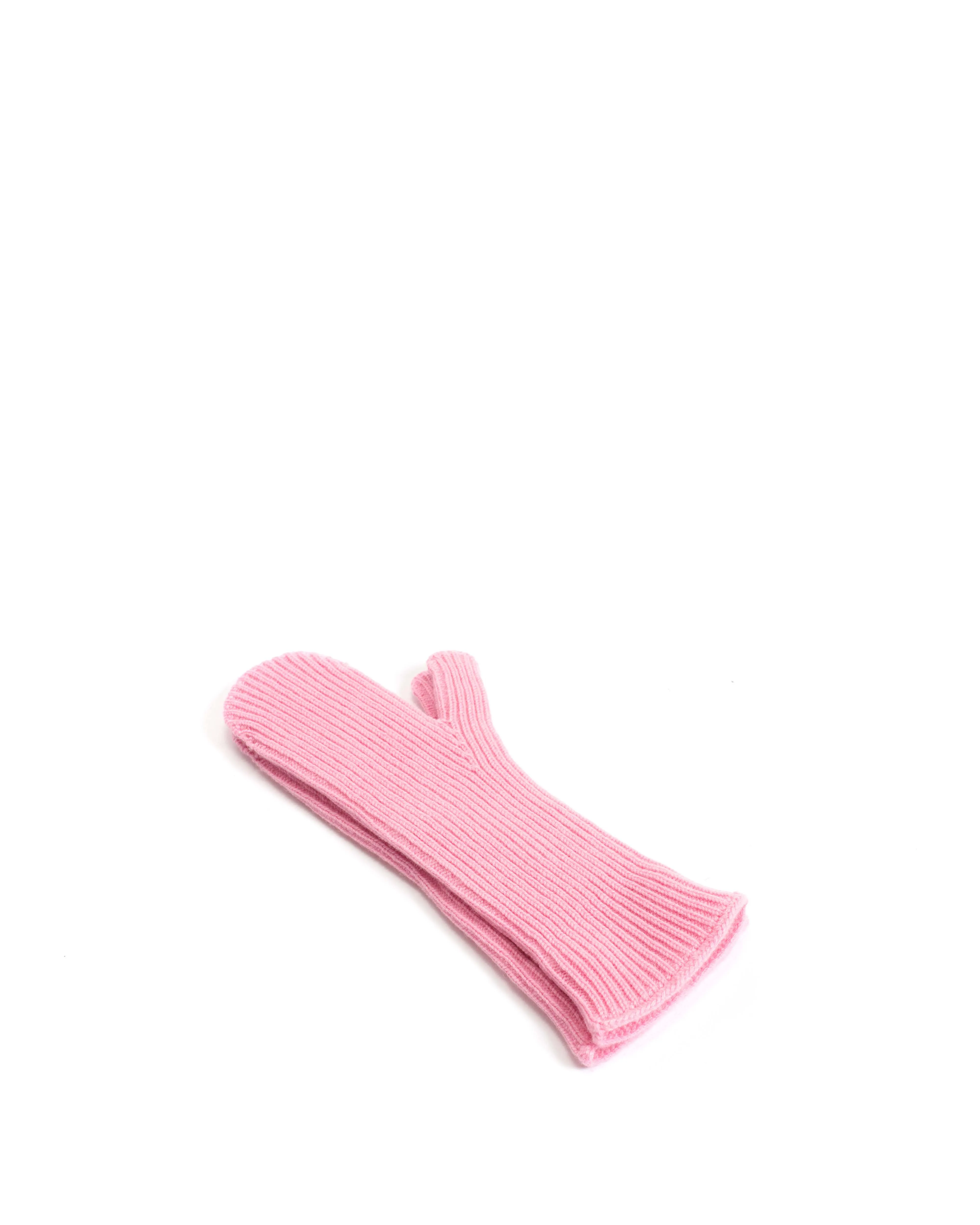 Vinni mitten 100% cashmere Blush pink