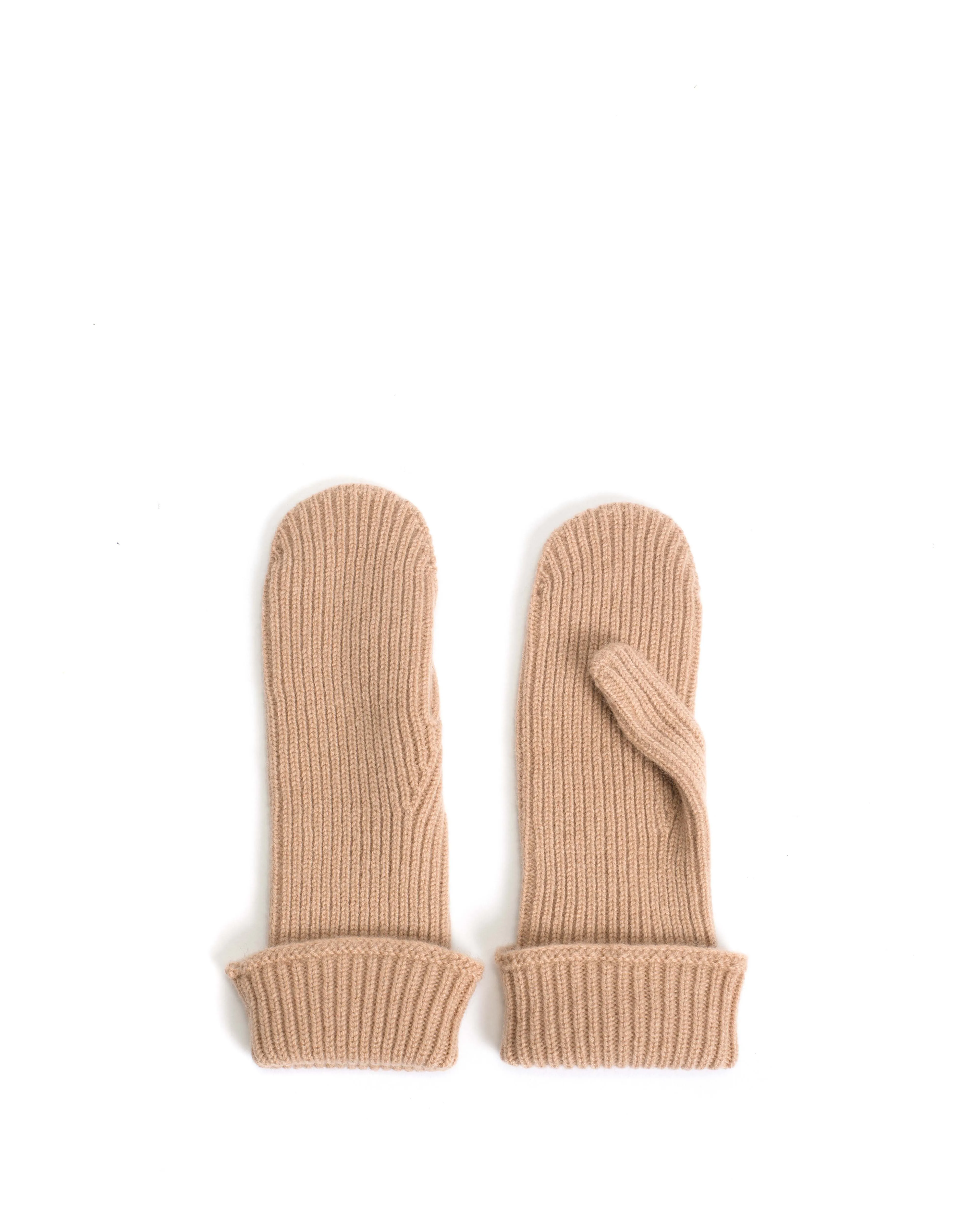 Vinni mitten 100% cashmere Caramel