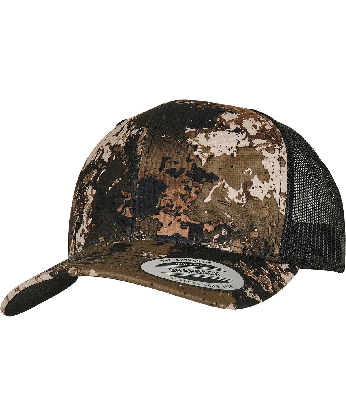 Wideland - YP Classics® Veil Camo™ retro trucker cap (6606VC)