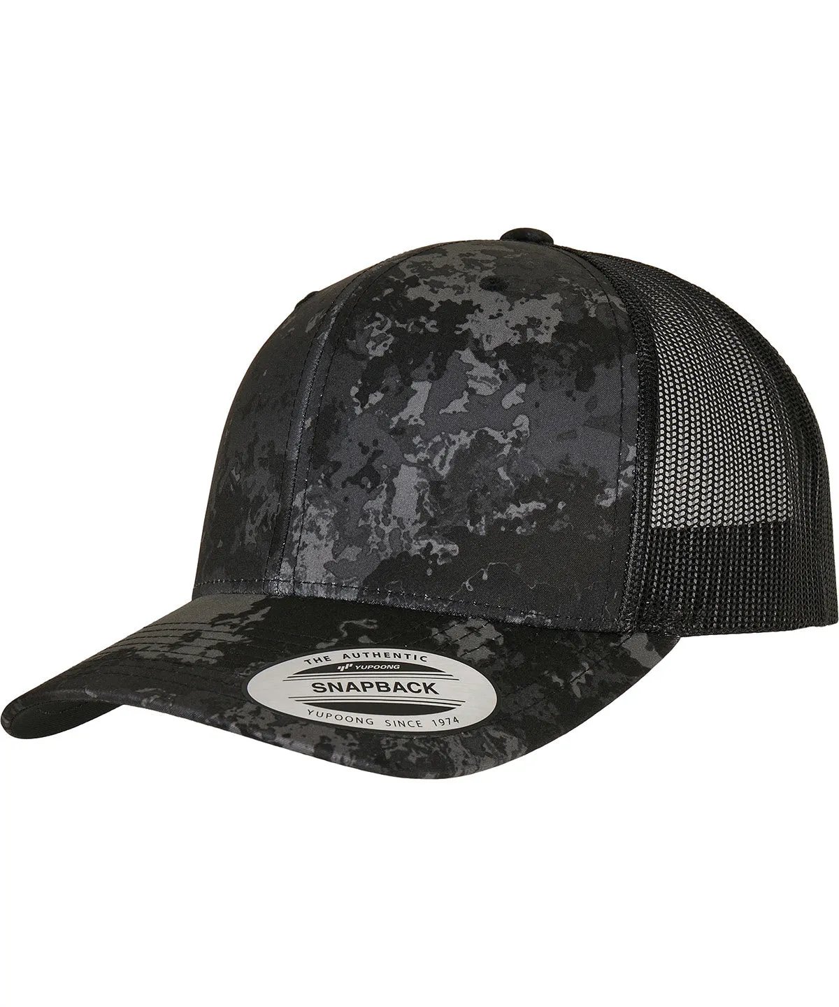 Wideland - YP Classics® Veil Camo™ retro trucker cap (6606VC)